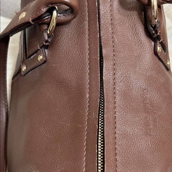 Kate Spade Brown Leather Satchel - Picture 8 of 13